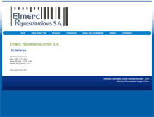 Tablet Screenshot of elmerc.co.cr